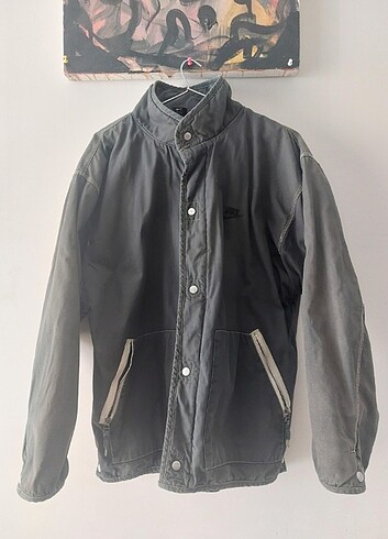 l/xl Beden Orjinal Vintage Nike Air marka erkek mont