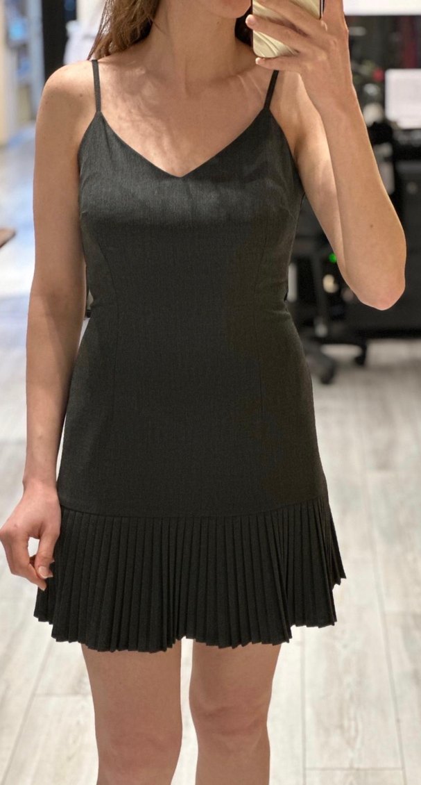 Gri Deri Kadın Blazer Ceket - Görsel 3