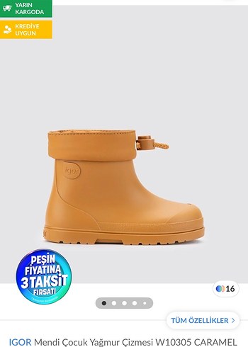 Igor kız çocuk yağmur botu - Görsel 5