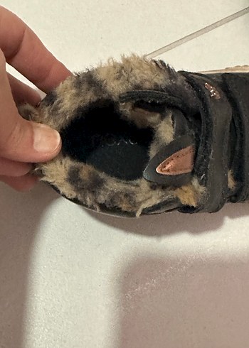 Kürklü Kahverengi Deri kız Çocuk Botu - Görsel 3