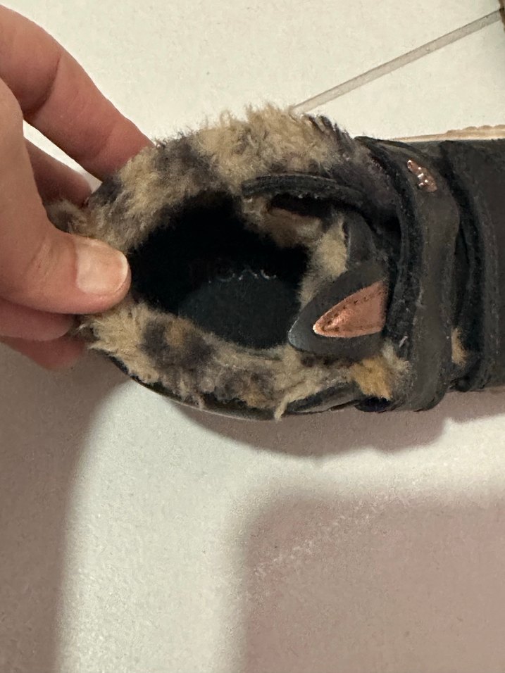 Kürklü Kahverengi Deri kız Çocuk Botu - Görsel 3