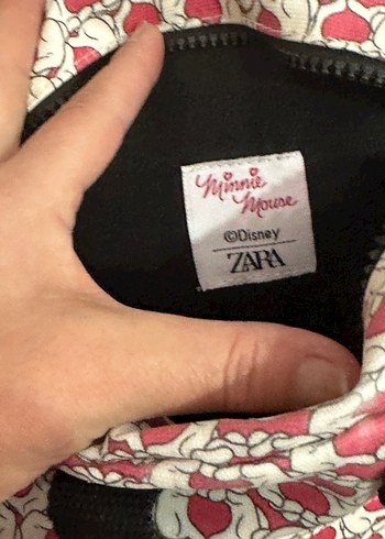 ZARA Renkli Pembe Minnie Mouse Çocuk Sırt Çantası - Görsel 4