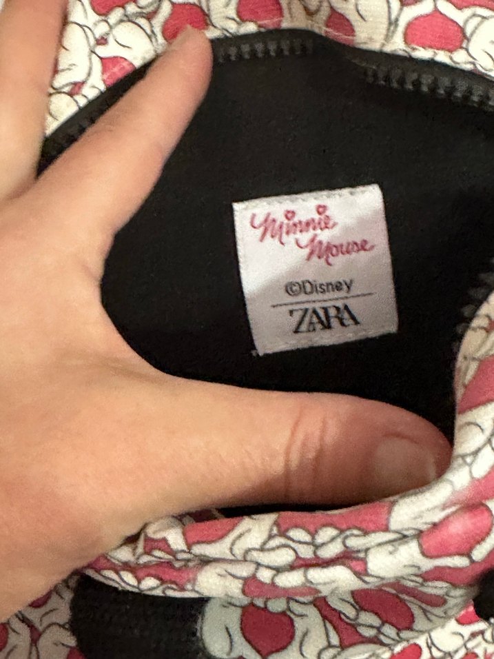 ZARA Renkli Pembe Minnie Mouse Çocuk Sırt Çantası - Görsel 4