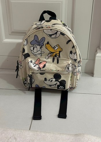 ZARA Çok Renkli Mickey ve Arkadaşları Çocuk Sırt Çantası - Görsel 2