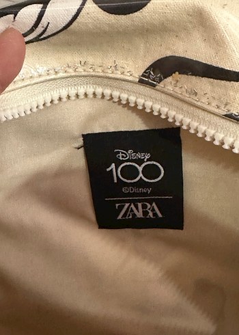 ZARA Çok Renkli Mickey ve Arkadaşları Çocuk Sırt Çantası - Görsel 4