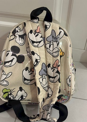 ZARA Çok Renkli Mickey ve Arkadaşları Çocuk Sırt Çantası - Görsel 3