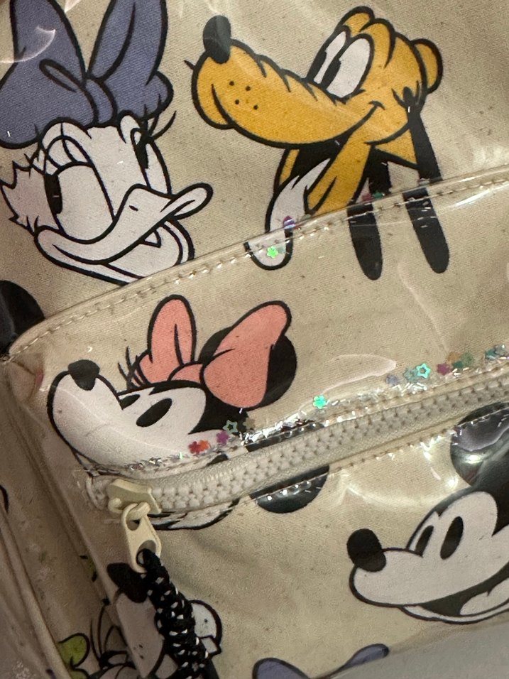 ZARA Çok Renkli Mickey ve Arkadaşları Çocuk Sırt Çantası - Görsel 5