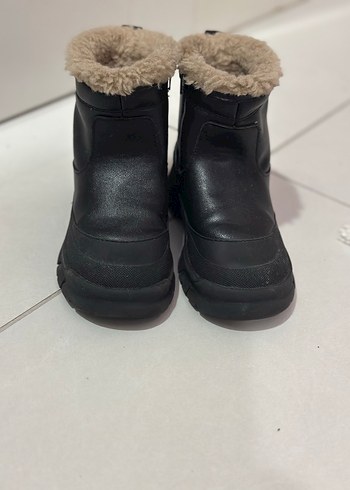 Kız Çocuk Kahverengi Kürklü Kauçuk Bot - Görsel 2