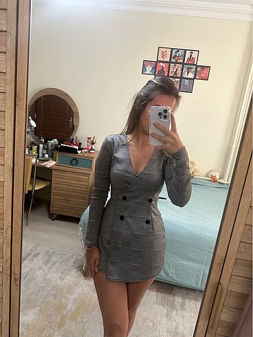32 Beden H&M elbise