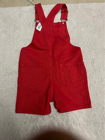 Zara kız çocuk kot tulum - Görsel 6