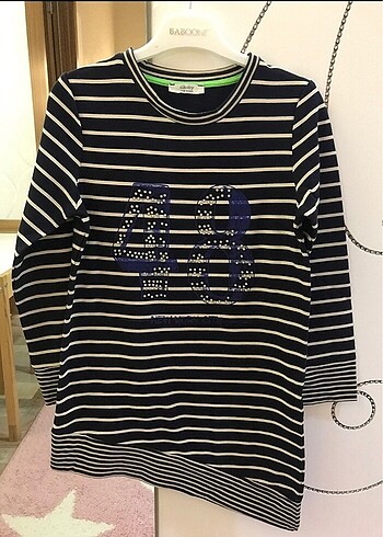 Çikoby çizgili sweat