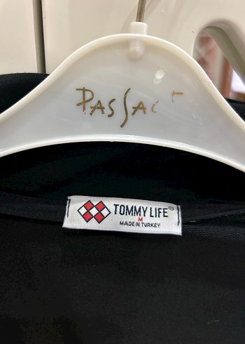 Tommy Life Siyah Fermuarlı Sweatshirt - Görsel 4