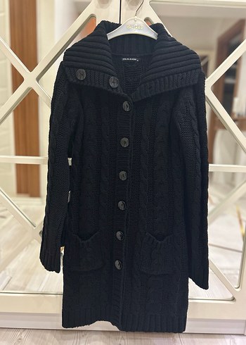 Uzun Triko Kadın Hırka - Görsel 2