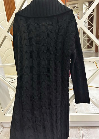 Uzun Triko Kadın Hırka - Görsel 5