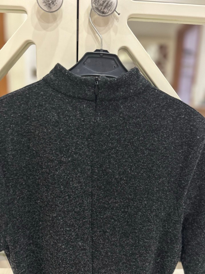 Karol Kemerli çelik Triko Elbise - Görsel 5