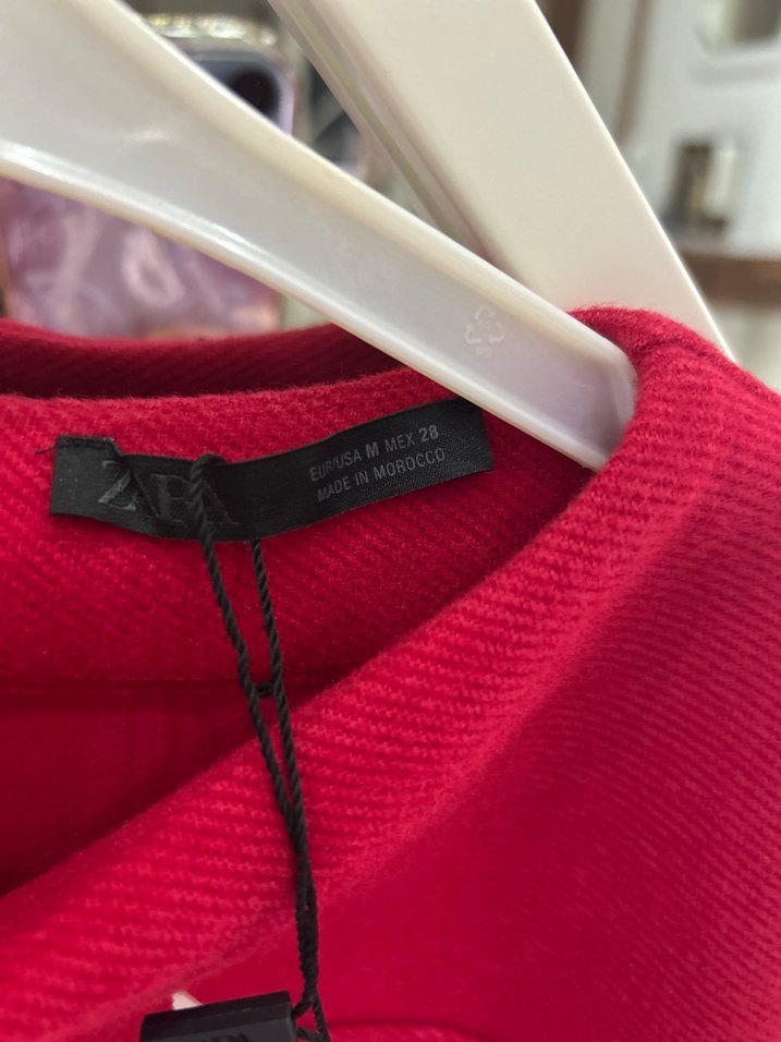 Zara kaşe bol süveter yelek - Görsel 4