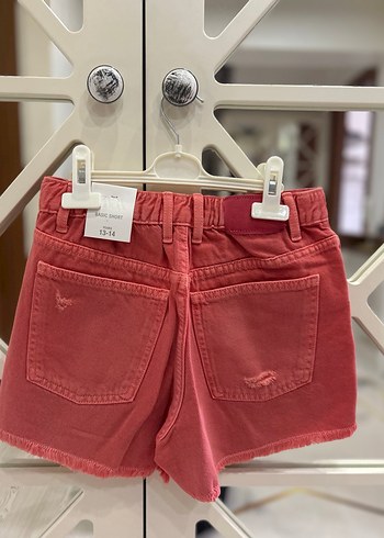 Zara kız kot şort - Görsel 3