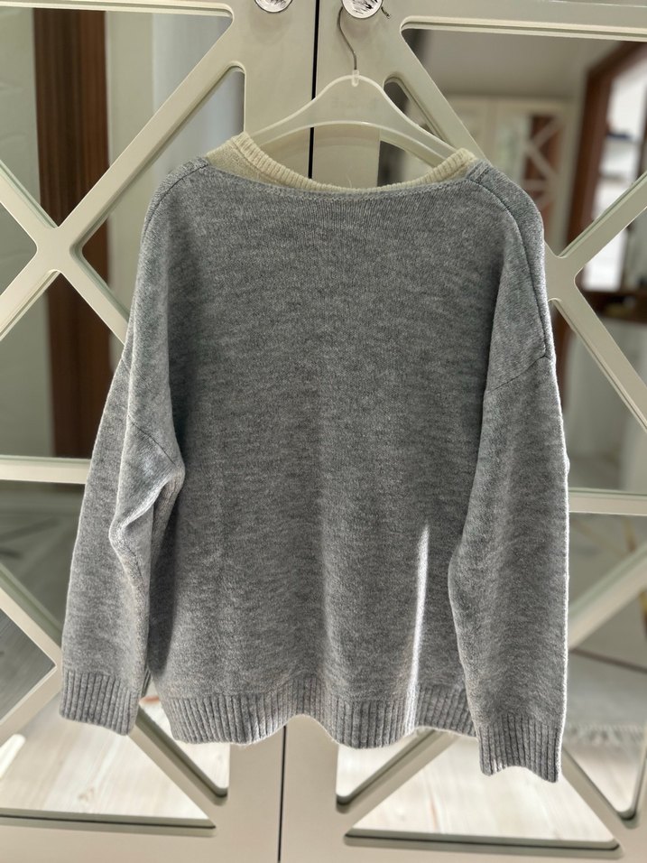 İkili triko kazak - Görsel 2