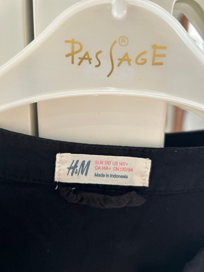 H&M fermuarlı bluz - Görsel 2