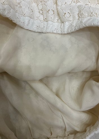 Zara Dantel Detaylı Bluz - Görsel 4