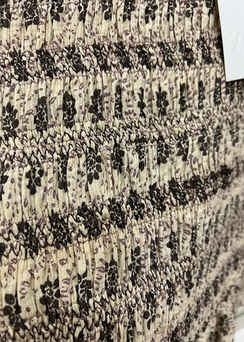 Zara Desenli Bohem Bluz - Görsel 4