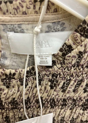 Zara Desenli Bohem Bluz - Görsel 2