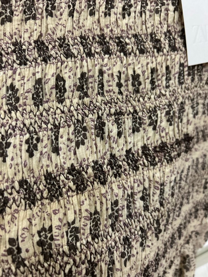 Zara Desenli Bohem Bluz - Görsel 4