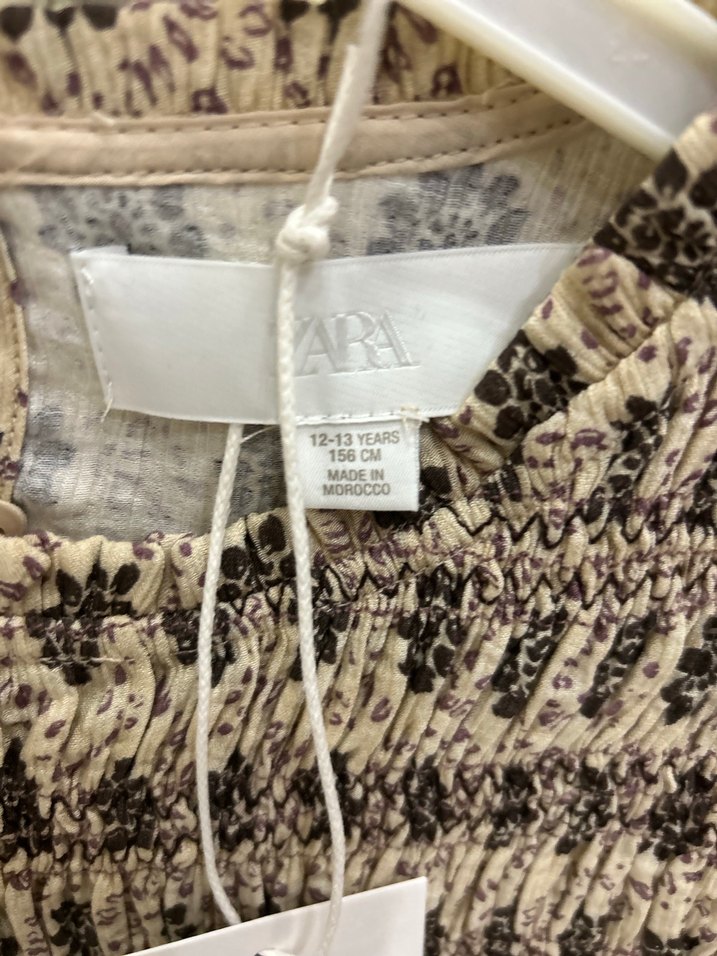 Zara Desenli Bohem Bluz - Görsel 2