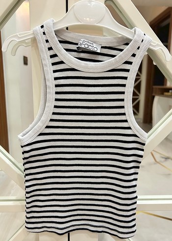 Halter yaka fitilli crop atlet