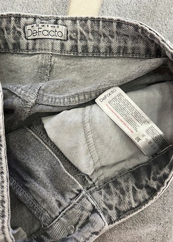 Defacto Yüksek bel bol kot pantolon