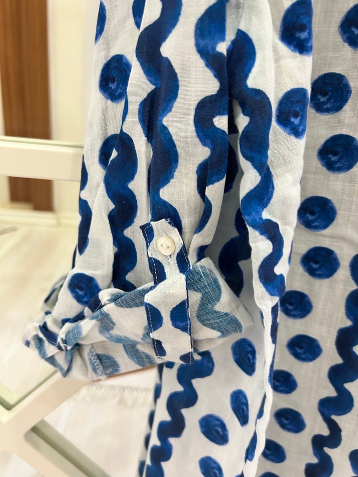 Defacto plaj gömlek elbise - Görsel 4