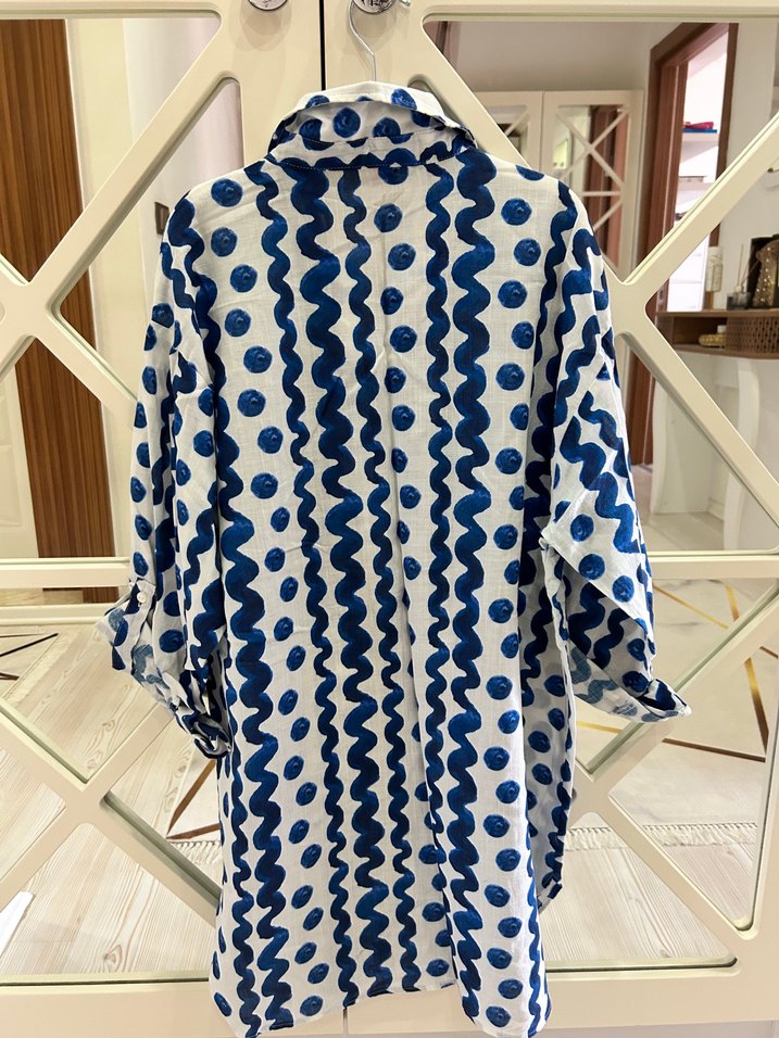 Defacto plaj gömlek elbise - Görsel 5