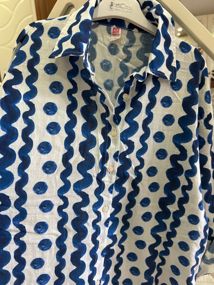 Defacto plaj gömlek elbise - Görsel 3