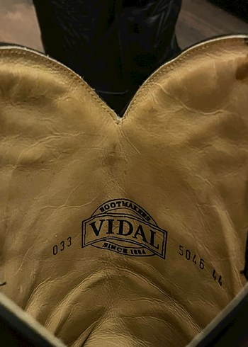 Siyah İspanyol Vintage Kovboy Çizme - Görsel 4