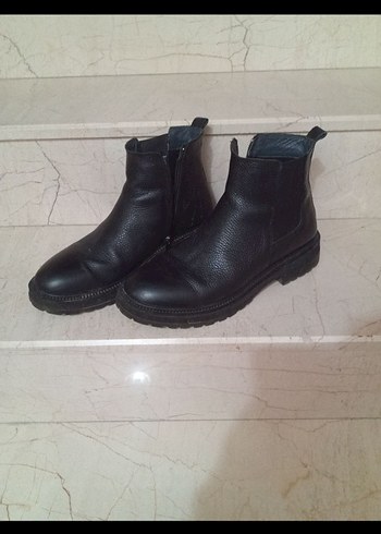Derimod Gerçek deri,fermuarli bot