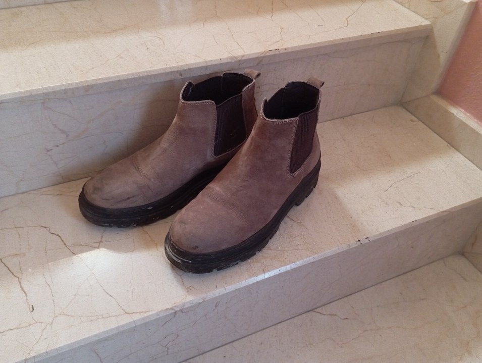 Süet Kahverengi Erkek Bot - Görsel 2