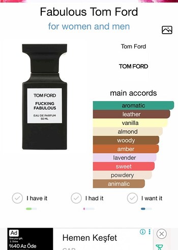 Tom Ford F.cking Fabulous - Görsel 2