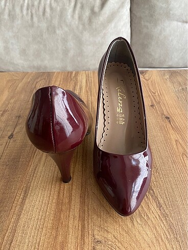 39 Beden Bordo rugan stiletto