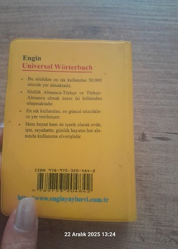 Almanca-Türkçe Universal Sözlük - Görsel 3