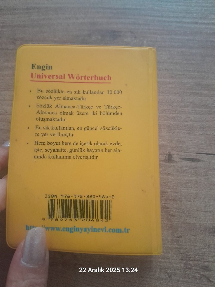 Almanca-Türkçe Universal Sözlük - Görsel 3