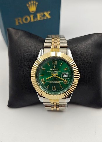 Rolex Modern Klasik Yeşil Erkek Saati