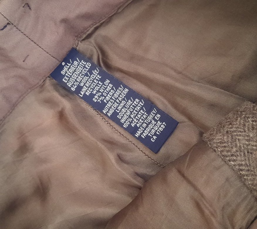 Gri Keten Kumaş Kadın Pantolon - Görsel 2