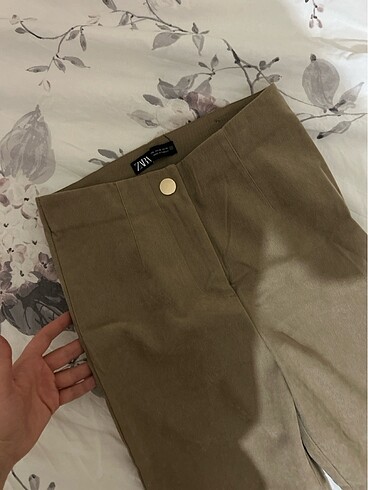Zara kadıfe pantolon
