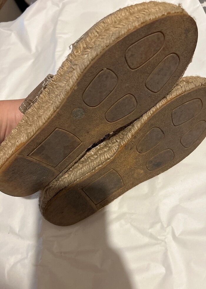 Vizon renk bambi yazlık sandalet - Görsel 3