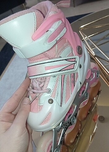 33 Beden pembe Renk Pembe kız çocuk pateni 