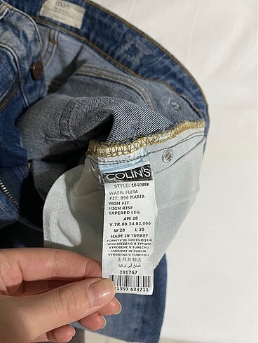 28 Beden Kot Pantolon