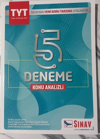 Tyt deneme