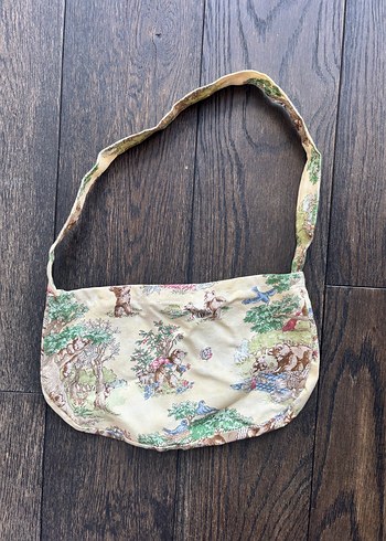 American Vintage Omuz Cantasi Vintage Desenli