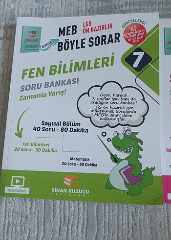  Beden Renk SİNAN KUZUCU 7. Sınıf Fen ve Sosyal Soru Bankası