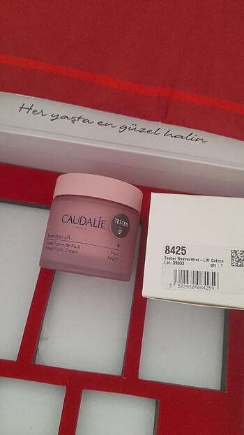 Caudalie resveratrol gece kremi